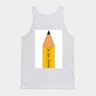 Charlie Hebdo Pencil Tank Top